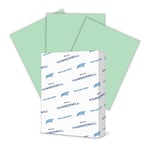 Hammermill Renkli Kağıt, 9 kg Yeşil Yazıcı Kağıdı, 8,5 x 11-1 Rulo (500 Sayfa) - ABD'de üretilmiştir, Pastel Kağıt, 103366R