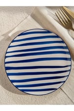 Handmade Trendy All in Blue 6 lı Pasta Seti 19 cm