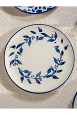 Handmade Trendy All in Blue 6 lı Pasta Seti 19 cm