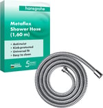 hansgrohe (1.60 m) - Metaflex shower hose 1.60 m, anti-kink and flexible, chrome effect coil wrap 28266000