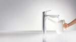 Hansgrohe Focus Tek Kollu Lavabo Bataryası 190 Kumandalı Krom 31608000