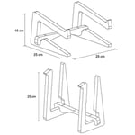 Hanwood Ahşap Laptop Standı - 13