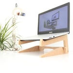 Hanwood Ahşap Laptop Standı - Laptop Yükseltici - 15