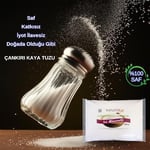 Hanzade Bitkisel 84 Mineralli Doğal Çankırı Kristal Kaya Tuzu 1 Kg Toz (Öğütülmüş) + 1 Kg Tane (Öğütülmemiş)