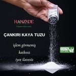 Hanzade Bitkisel 84 Mineralli Doğal Çankırı Kristal Kaya Tuzu 3 Kg Toz (Öğütülmüş) + 3 Kg Tane (Öğütülmemiş)