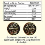 Hanzade Bitkisel Balzamik Sirke 500 ML Doğal Fermantasyon İçilebilir Katkısız Cam Şişe