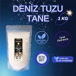 Hanzade Bitkisel Çankırı Kaya Tuzu + Himalaya Tuzu + Deniz Tuzu (Tane Öğütülmemiş, 1 Kg x 3’lü Set) Doğal Tuz Seti