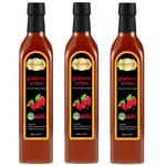 Hanzade Bitkisel Gilaburu Sirkesi 500 ML x 3 Adet Doğal Fermantasyon İçilebilir Katkısız Cam Şişe