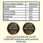 Hanzade Bitkisel Gül Sirkesi 500 ML Doğal Fermantasyon İçilebilir Katkısız Cam Şişe