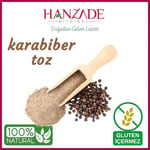 Hanzade Bitkisel Karabiber Toz 500 Gr Öğütülmüş Taze Çekim