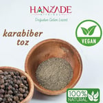 Hanzade Bitkisel Karabiber Toz 500 Gr Öğütülmüş Taze Çekim
