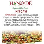 Hanzade Bitkisel Kış Çayı 200 Gr x 3 Adet Zengin İçerikli