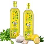 Hanzade Bitkisel Limon Sarımsak Maydanoz Kürü 1 Litre x 2 Adet Cam Şişe