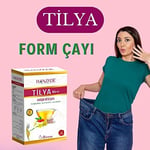 Hanzade Bitkisel Tilya Kürü Form Çayı Kuşburnu Altın Otu Ihlamur Karışık Bitki Çayı 20 Süzen Poşet x 3 Adet