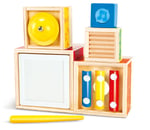 Hape E0336 müzik Stapelwuerfel