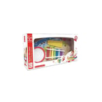 Hape-Hape E0612 Mighty Mini Band - Bir Ahşap Müzikal Enstrümantal Çal Kurulu Tüm