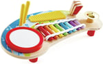 Hape-Hape E0612 Mighty Mini Band - Bir Ahşap Müzikal Enstrümantal Çal Kurulu Tüm