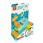 Hape Kurmalı Yüzen Ayıcık Banyo Oyuncak Seti – Bebek ve Çocuk Küvet ve Duş Oyuncağı
