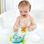 Hape Kurmalı Yüzen Ayıcık Banyo Oyuncak Seti – Bebek ve Çocuk Küvet ve Duş Oyuncağı