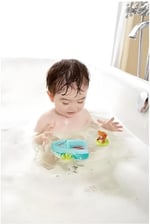 Hape Kurmalı Yüzen Ayıcık Banyo Oyuncak Seti – Bebek ve Çocuk Küvet ve Duş Oyuncağı