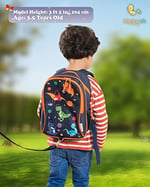 HappyVk Çocuklar için Tasmalı Sırt Çantası