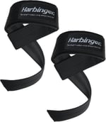 Harbinger Big Grip kaymaz naylon çekme kayışı DuraGrip (çift)