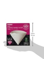 Hario V60 02 Dripper Filtresi Kutulu (100 adet) - Seçenekler: 100 karat, ambalajlı, Kutuda 100 adet...