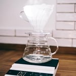 Hario V60 02 Dripper Filtresi Kutulu (100 adet) - Seçenekler: 100 karat, ambalajlı, Kutuda 100 adet...