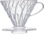 Hario V60 02 Dripper, Kahve Damlatıcı, Beyaz Plastik