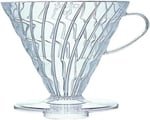 Hario V60 02 Dripper, Kahve Damlatıcı, Beyaz Plastik