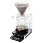 Hario V60 Damla Kahve Ölçeği ve Zamanlayıcı Dökme Ölçeği Siyah (Yeni Model)