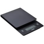 Hario V60 Damla Kahve Ölçeği ve Zamanlayıcı Dökme Ölçeği Siyah (Yeni Model)