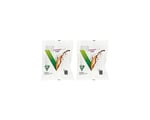 Hario V60 kağıt kahve filtresi, tek kullanımlık konik filtre, boyut 02, beyaz, 100 adet, 2 adet