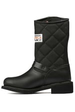 Harley-Davidson Laconia Hi 644 Black Yağlı Deri Kadın Çizme Ve Bot, Siyah (Siyah Black), 37