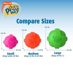 Hartz DuraPlay Ball Gıcırtılı Lateks Köpek Oyuncağı, Orta, 3'lü Paket