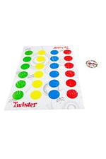 Hasbro Gaming Klasik Twister Oyunu | Çocuklar İçin Parti Oyunu | İç Mekânda Aktif Oyun Eğlencesi | 6 Yaş ve Üzeri | 2 veya Daha Fazla Oyuncu | Aile Oyunu