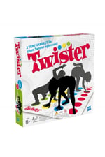 Hasbro Gaming Klasik Twister Oyunu | Çocuklar İçin Parti Oyunu | İç Mekânda Aktif Oyun Eğlencesi | 6 Yaş ve Üzeri | 2 veya Daha Fazla Oyuncu | Aile Oyunu