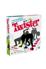 Hasbro Gaming Klasik Twister Oyunu | Çocuklar İçin Parti Oyunu | İç Mekânda Aktif Oyun Eğlencesi | 6 Yaş ve Üzeri | 2 veya Daha Fazla Oyuncu | Aile Oyunu