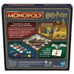 Hasbro Gaming Monopoly Harry Potter Sürümü Masa Oyunu | Hogwarts'ta Büyülü Bir Macera | 8 Yaş ve Üzeri | 2 ila 6 Oyuncu | Aile Oyunları | Çocuklar ve Yetişkinler İçin Hediyeler