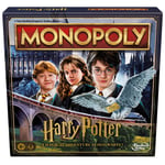 Hasbro Gaming Monopoly Harry Potter Sürümü Masa Oyunu | Hogwarts'ta Büyülü Bir Macera | 8 Yaş ve Üzeri | 2 ila 6 Oyuncu | Aile Oyunları | Çocuklar ve Yetişkinler İçin Hediyeler