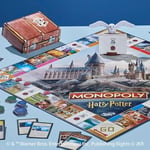 Hasbro Gaming Monopoly Harry Potter Sürümü Masa Oyunu | Hogwarts'ta Büyülü Bir Macera | 8 Yaş ve Üzeri | 2 ila 6 Oyuncu | Aile Oyunları | Çocuklar ve Yetişkinler İçin Hediyeler
