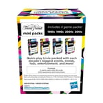 Hasbro Gaming Trivial Pursuit Mini Paketler Çoklu Paket, Yetişkinler ve Gençler İçin Eğlenceli Trivia Soruları 16+, İçerir 4 Yıllar İçeren 4 Oyun