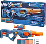 Hasbro Nerf Elite 2.0 Eaglepoint Rd-8 Atıcı 8 Dart Tamburu, Çıkarılabilir Nişan Dürbünü Ve Namlu, 16 Nerf Dart, Sürgü Hareketi