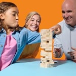 Hasbro Resmi Jenga Oyunu (2025) | Ücretsiz Web Uygulaması ile Daha Fazla Oyun Seçeneği (Zorunlu Değildir) | Ahşap Blok Denge ve Kule Dizme Oyunu | 6 Yaş ve Üzeri | 1+ Oyuncu