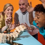 Hasbro Resmi Jenga Oyunu (2025) | Ücretsiz Web Uygulaması ile Daha Fazla Oyun Seçeneği (Zorunlu Değildir) | Ahşap Blok Denge ve Kule Dizme Oyunu | 6 Yaş ve Üzeri | 1+ Oyuncu