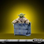Hasbro Star Wars: The Empire Strikes Back - The Vintage Collection Yoda (Dagobah) Aksiyon Figürü | Star Wars Vintage Koleksiyonu 3.75 İnç Aksiyon Figürü (2022 Dalga 1) - Yoda (Dagobah) VC218