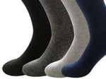Hasyün Erkek İnce Yün Çorap 3 Çift Alana 1 Çift Hediye WOOLMARK Sertifikalıdır 40-45