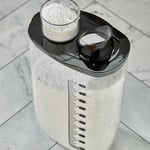 Hava Geçirmez Vakumlu Deterjan Saklama Kabı - Kendinden Ölçekli Vakum Kapaklı Deterjanlık 2100 ml