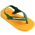 Havaianas Baby Brasil Logo II Parmak arası terlik. Üniseks bebek