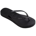 Havaianas HAVAIANAS SLIM FLATFORM SPARKLE kadın FLIP FLOPS